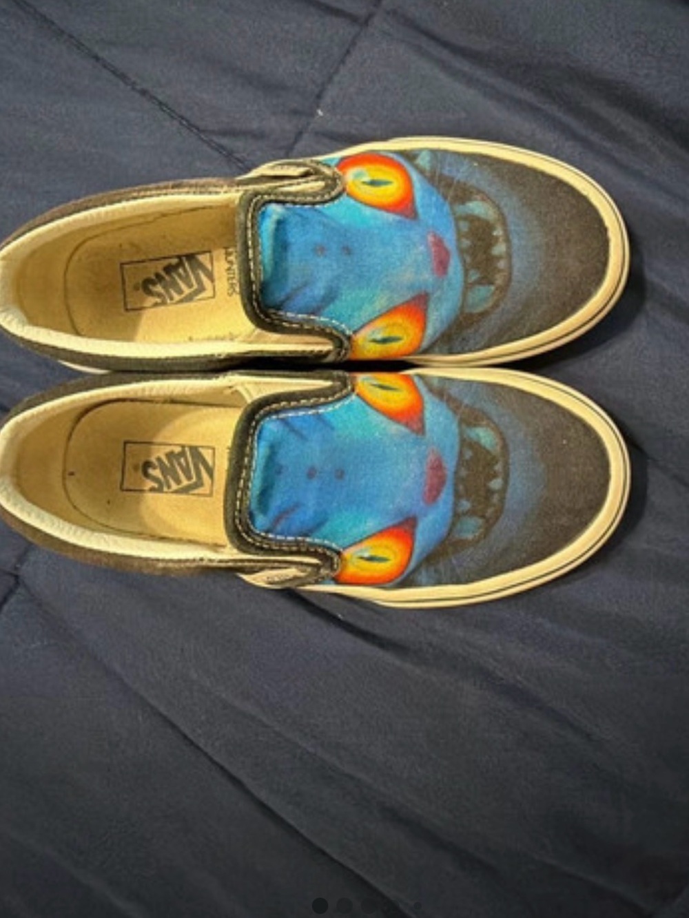 Vans Kpop Demon Hunter Kids Slip-On Sneakers -